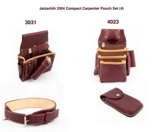 Jalzachih 3304 Compact Carpenter Pouch Set