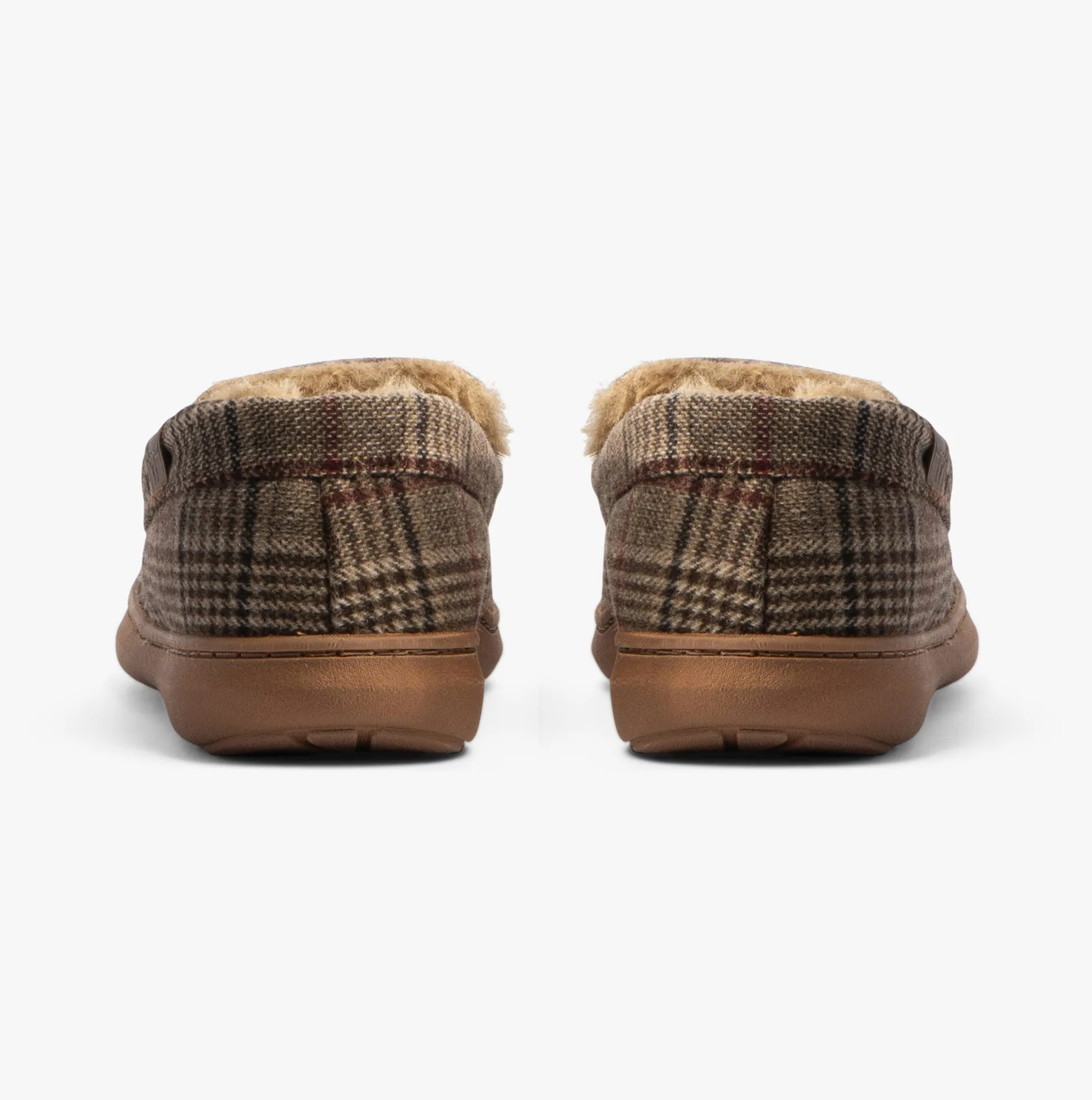 Jo & Joe TAUNTON Mens Slippers Brown