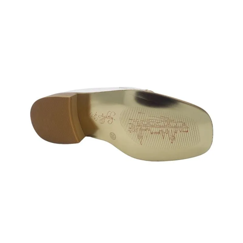 Kate Appleby White Patent Loafer - Thames