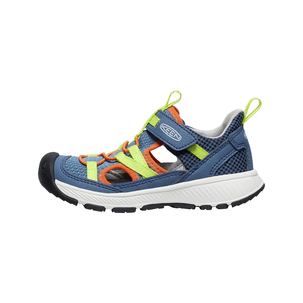 KEEN 1028769 Little Kids' Motozoa Sandal Sizes 8-13 Vintage Indigo