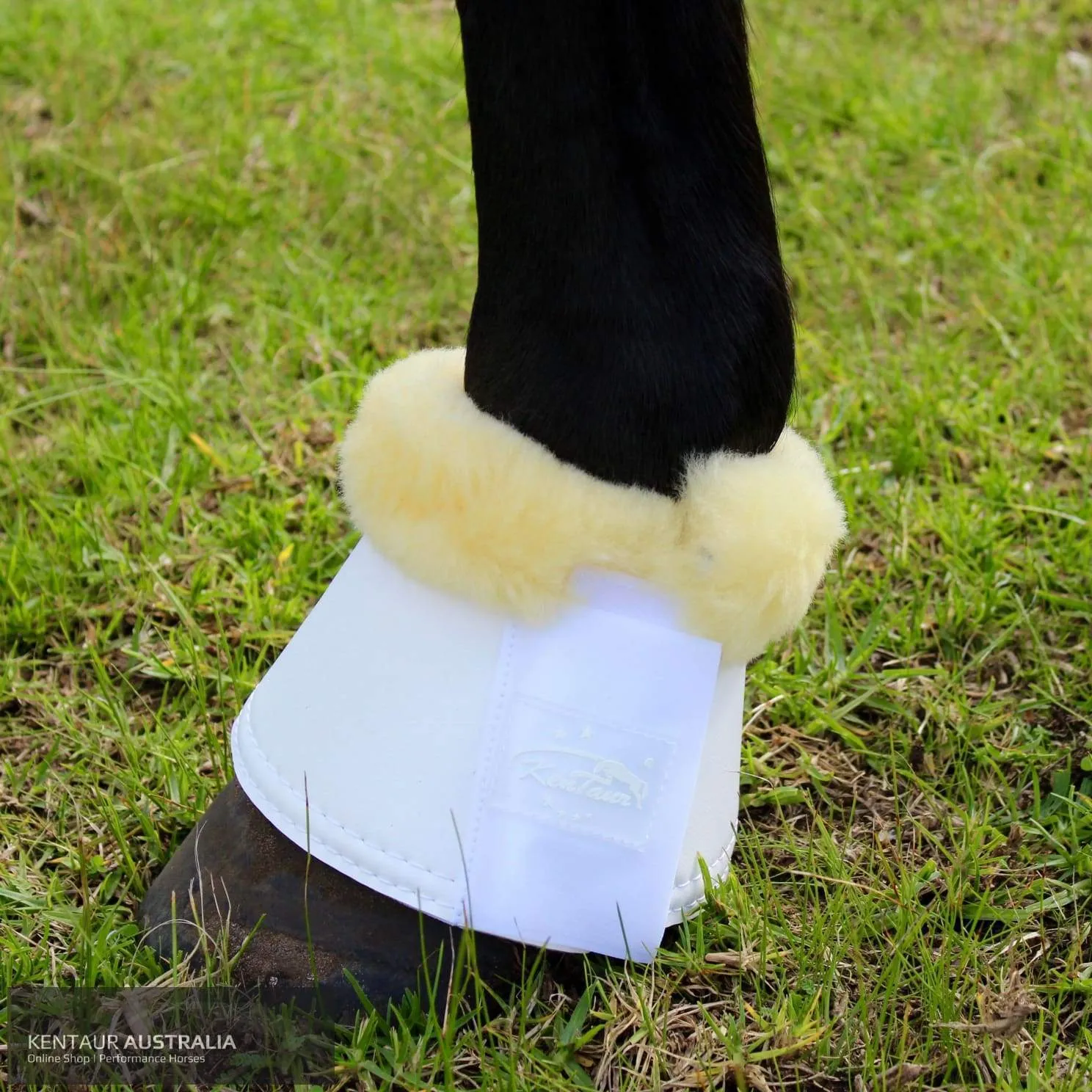 Kentaur Leather Bell Boots With Genuine Sheepskin