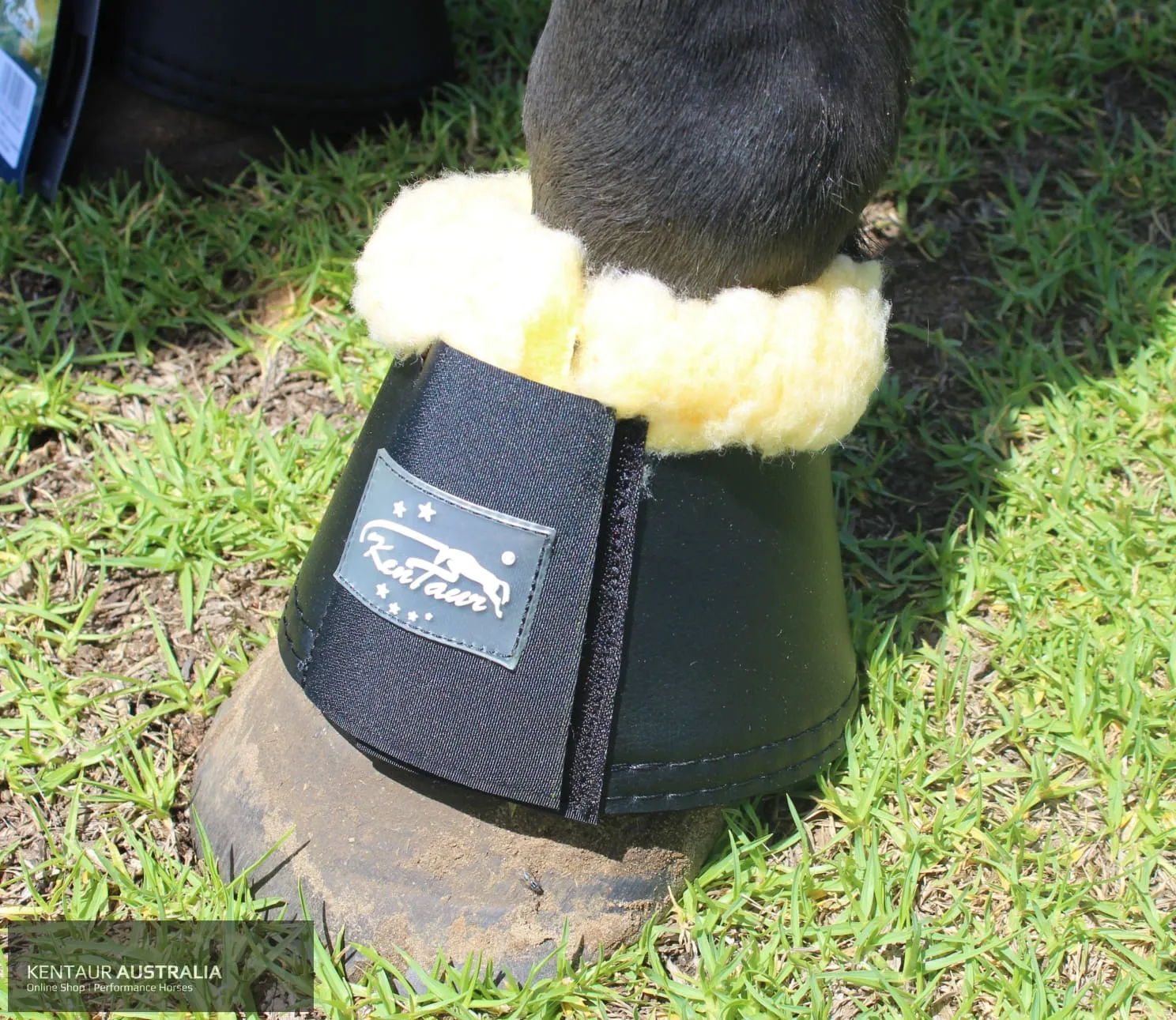 Kentaur Leather Bell Boots With Genuine Sheepskin