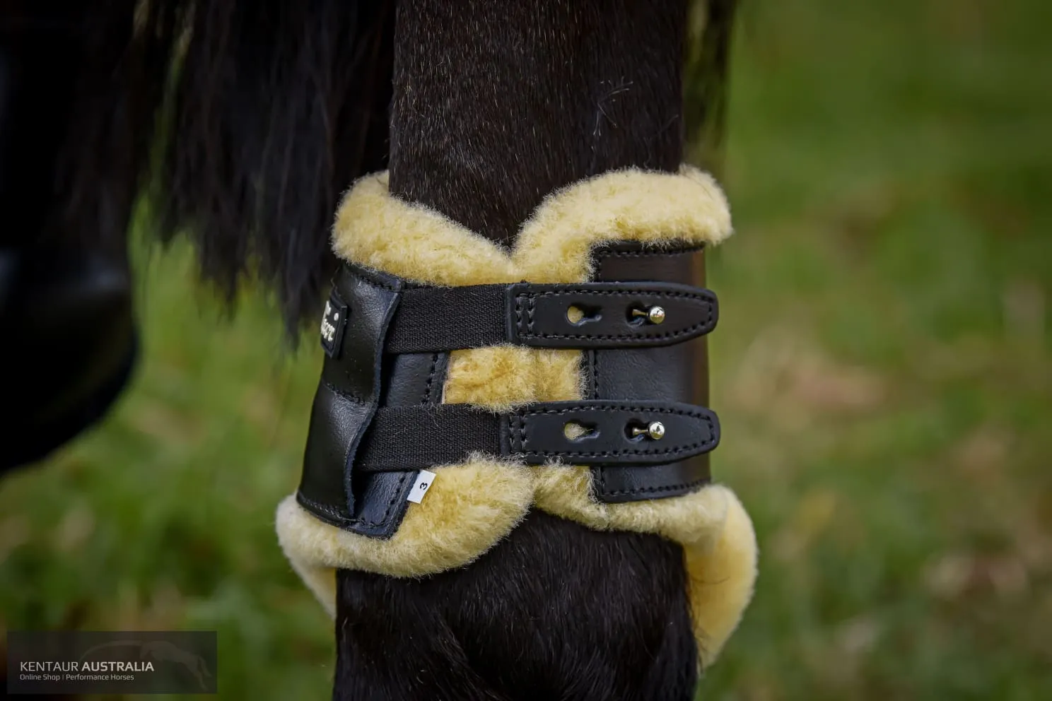 Kentaur ‘Oxford’ Sheepskin Hind Show Jumping Boots