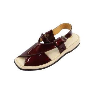 Ladies Peshawari Chappal Maroon.