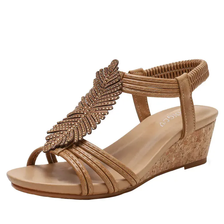 Large Slimming Platform Women's Sandals