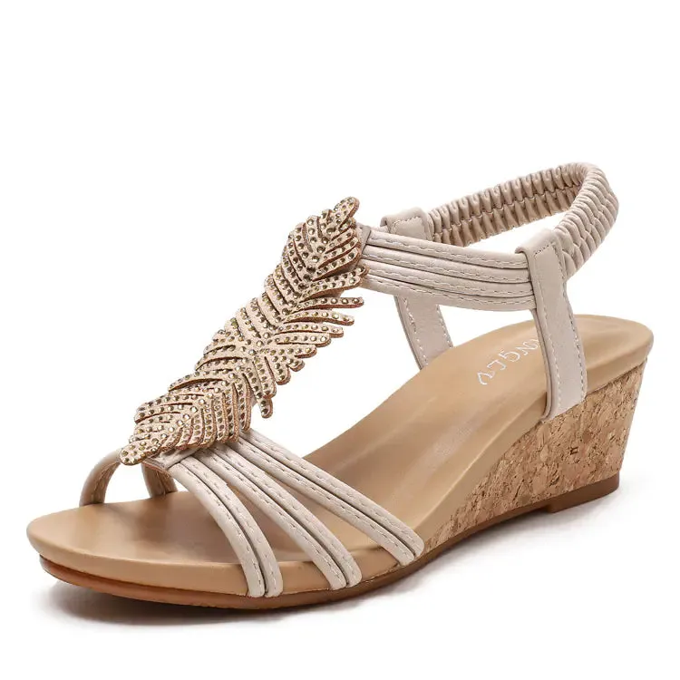 Large Slimming Platform Women's Sandals