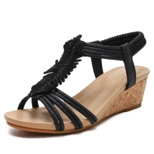 Large Slimming Platform Women's Sandals