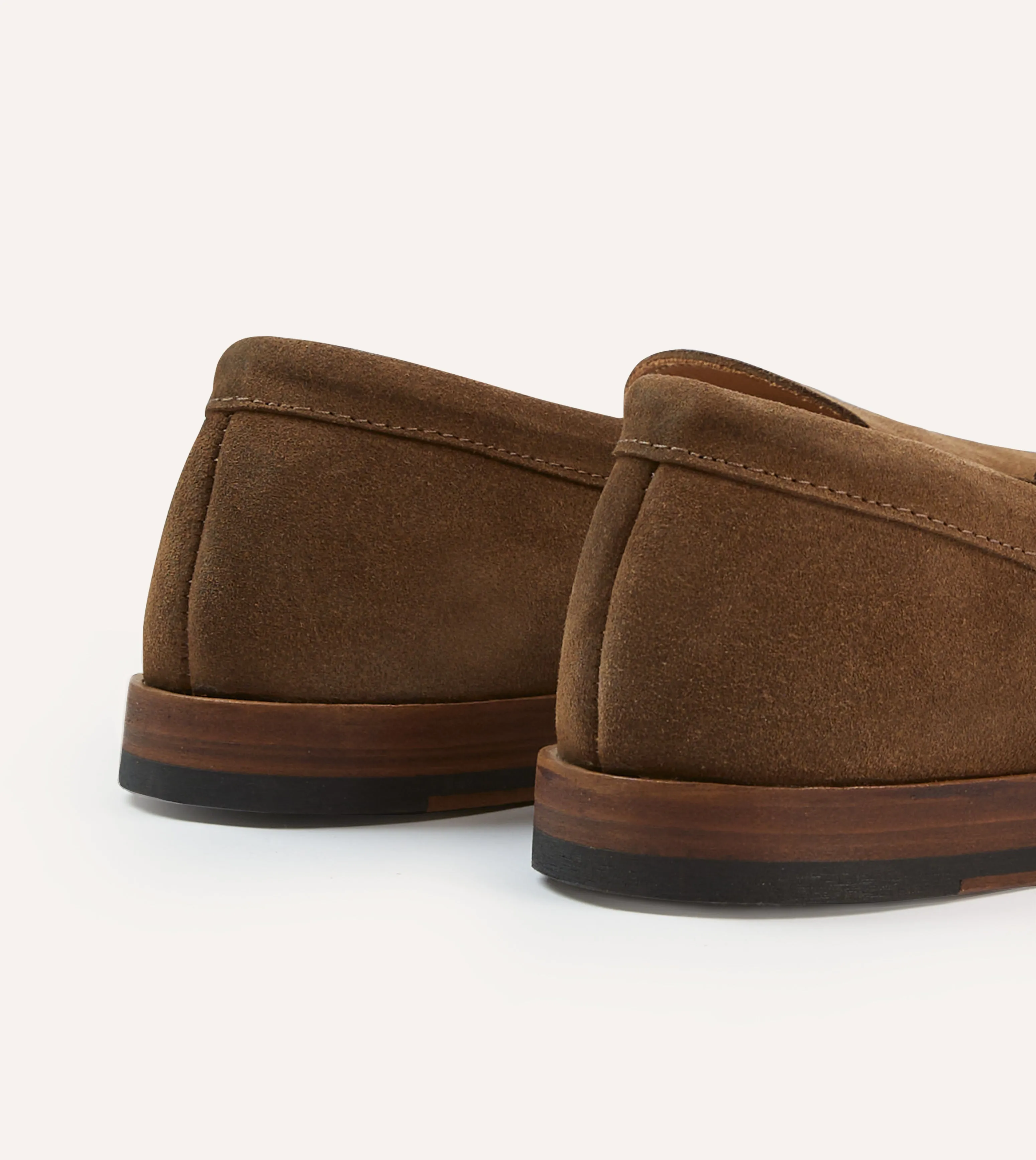 Light Brown Suede Henri Summer Loafer