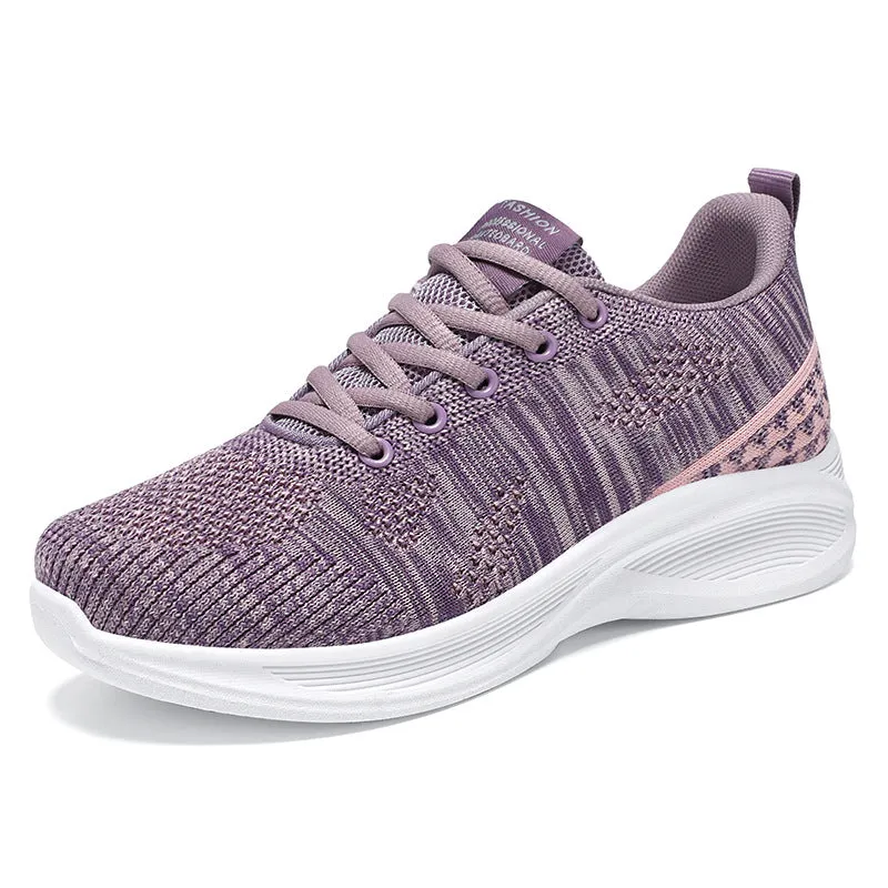 Lightweight and Breathable Two-Tone Training Shoes for Women