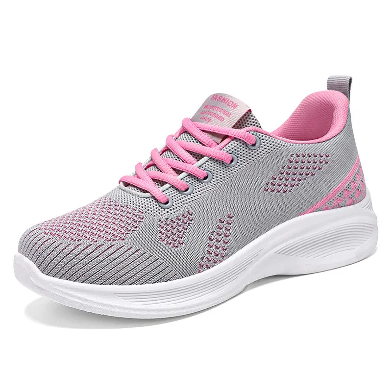 Lightweight and Breathable Two-Tone Training Shoes for Women