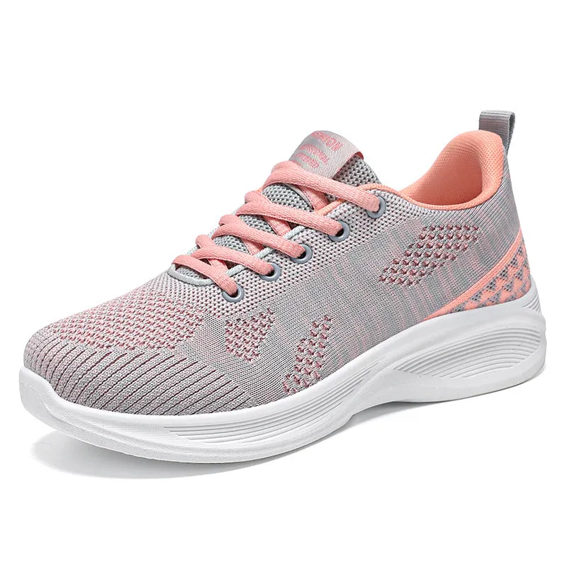 Lightweight and Breathable Two-Tone Training Shoes for Women
