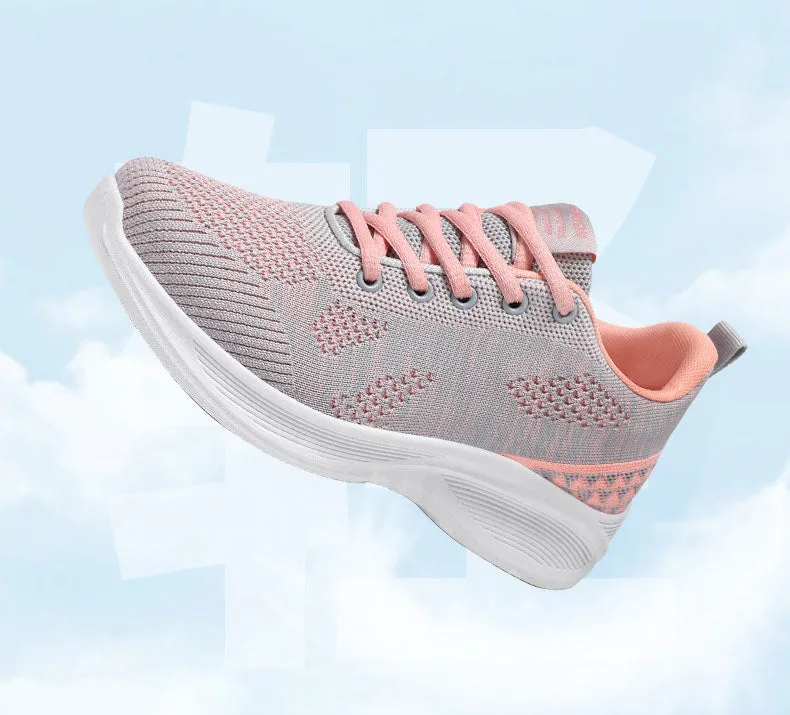 Lightweight and Breathable Two-Tone Training Shoes for Women