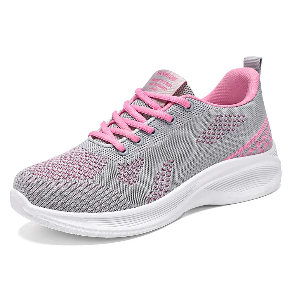 Lightweight and Breathable Two-Tone Training Shoes for Women