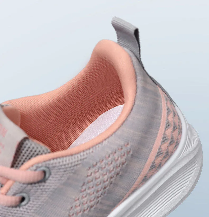 Lightweight and Breathable Two-Tone Training Shoes for Women