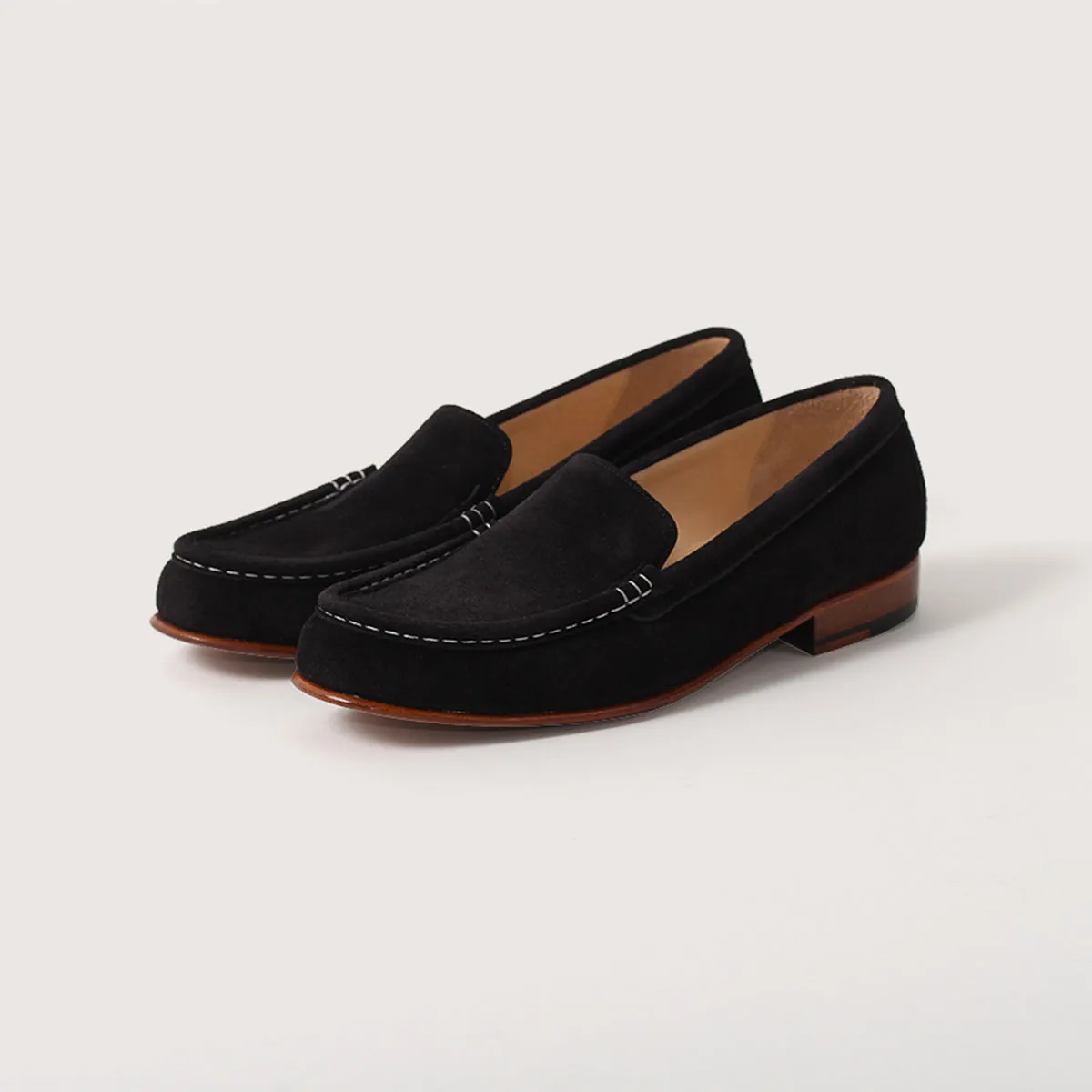 Loafer RIVIERA Black, MADE IN FRANCE