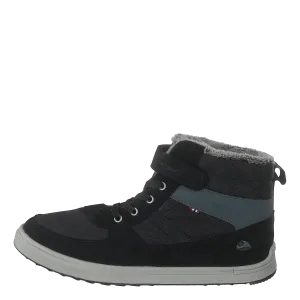 Lucas Mid WP Warm Jr Black/Grey