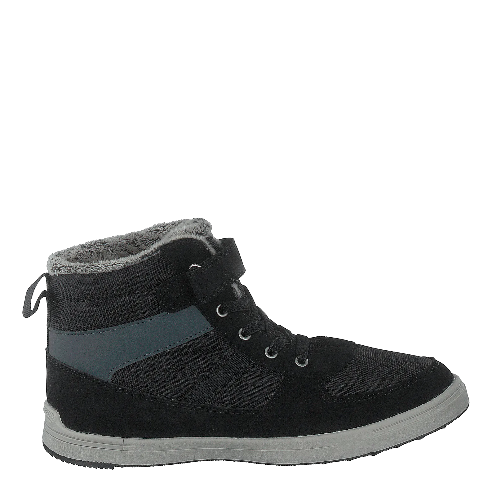 Lucas Mid WP Warm Jr Black/Grey