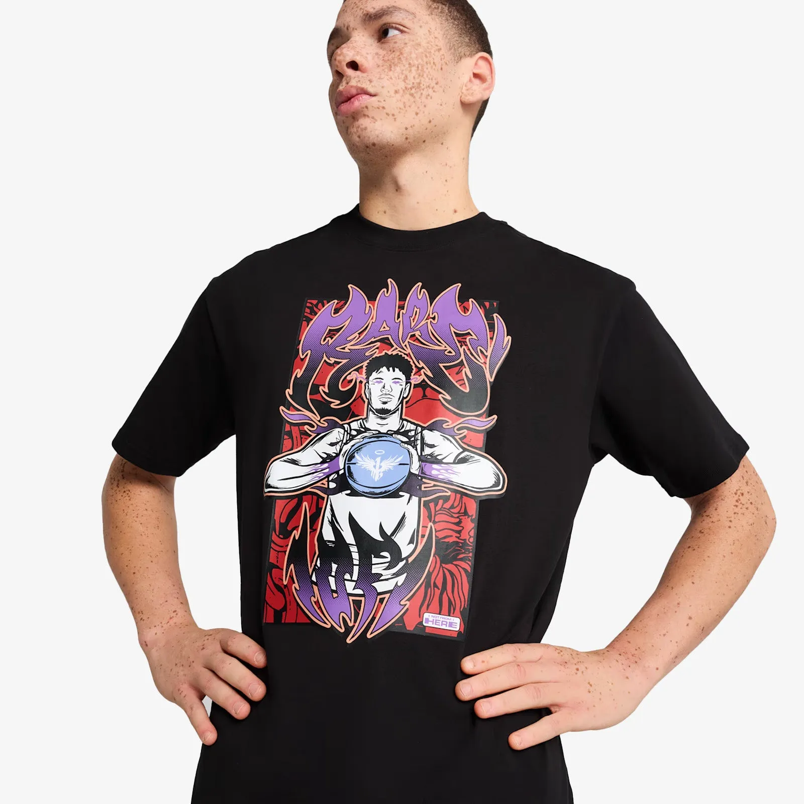 Melo Phoenix Graphic T-Shirt - Black