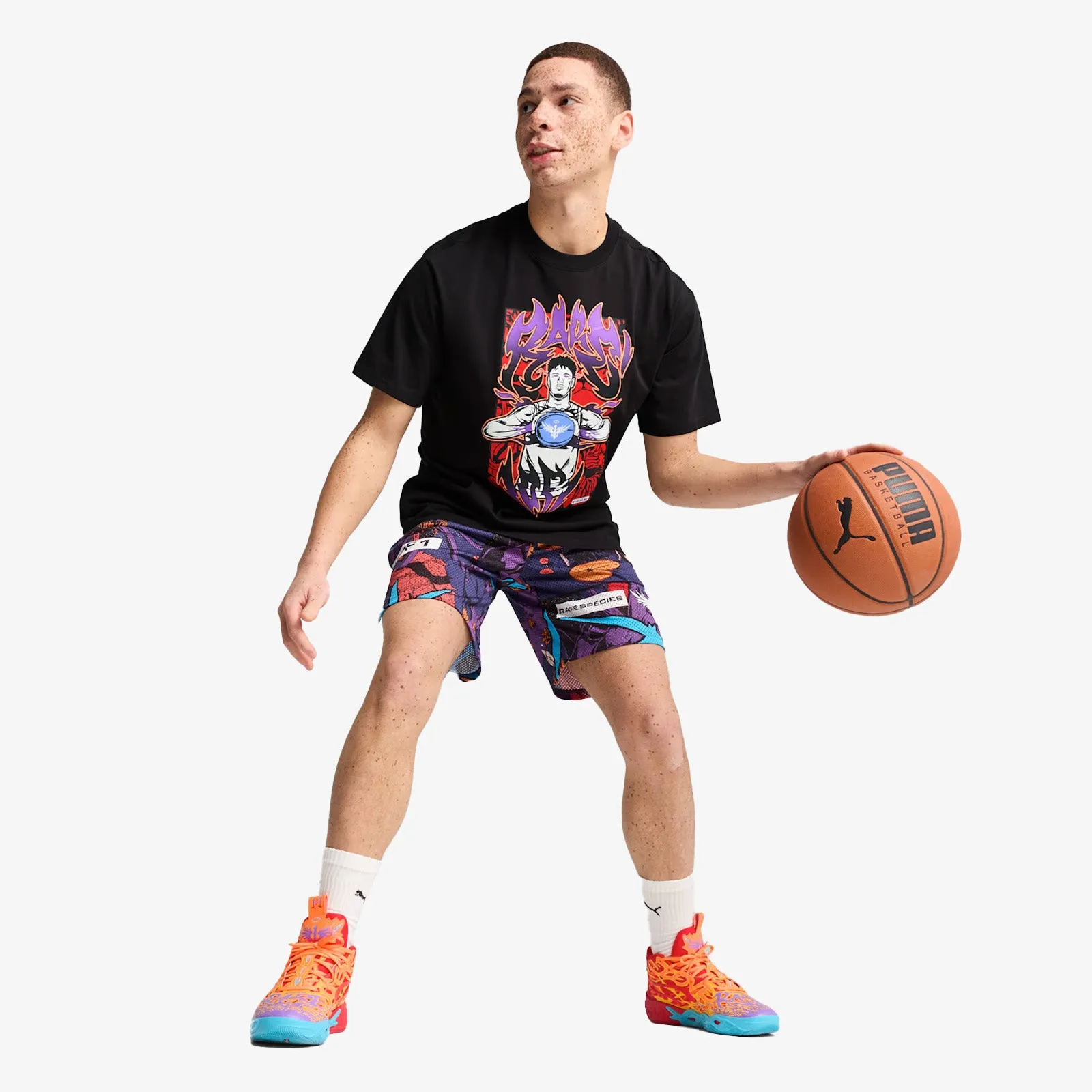 Melo Phoenix Graphic T-Shirt - Black
