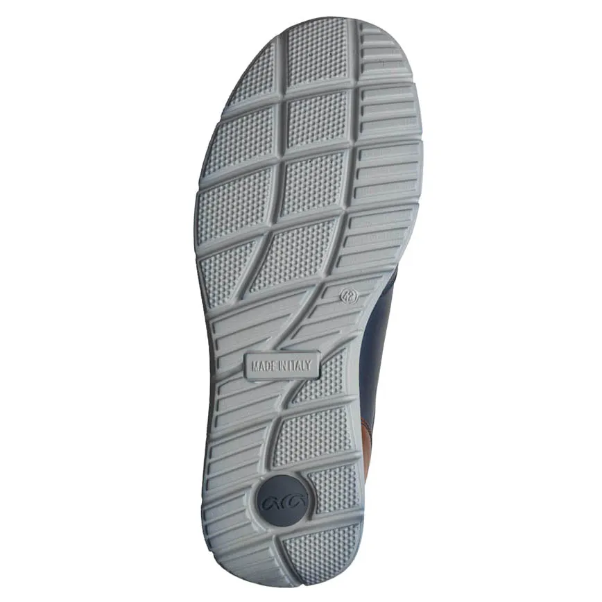 Mens Ara Belton in Blue/Brown/White