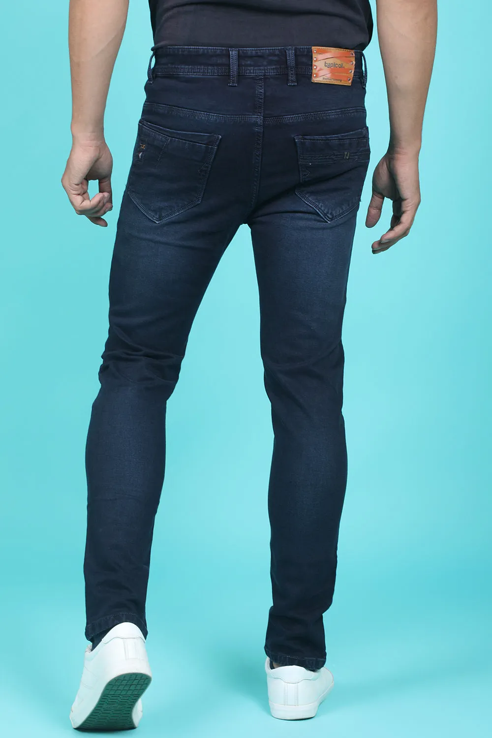 Men's Blue Denim Slim Fit RANGER-6019-1 Jeans