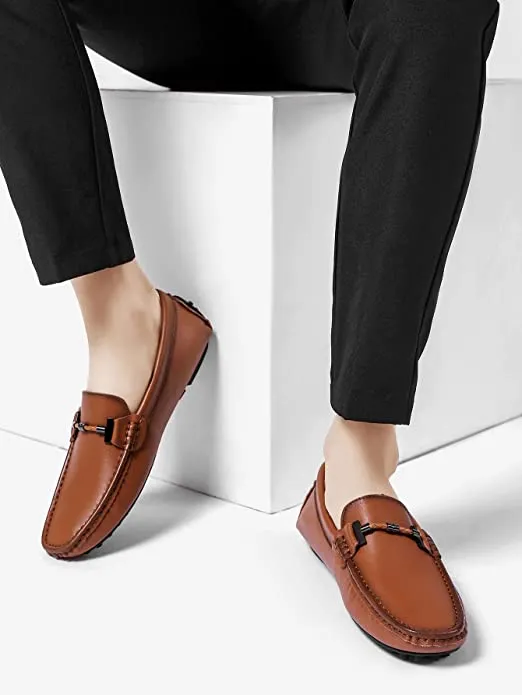 Men's Driving Moccasins Boat Loafer Shoes