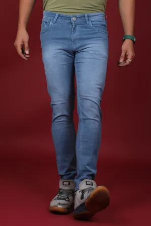 Men's Light Blue Denim Slim Fit Crux-5034-2 Jean