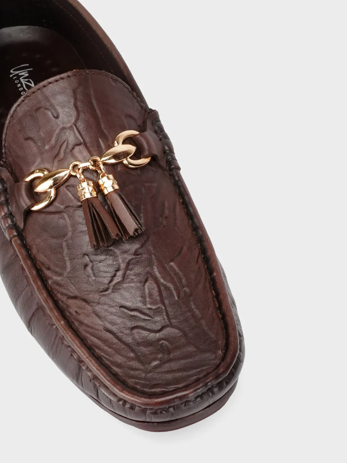 Mens "OBERON" Comfy Slip on Moccasins