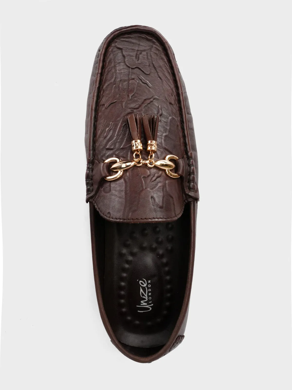 Mens "OBERON" Comfy Slip on Moccasins