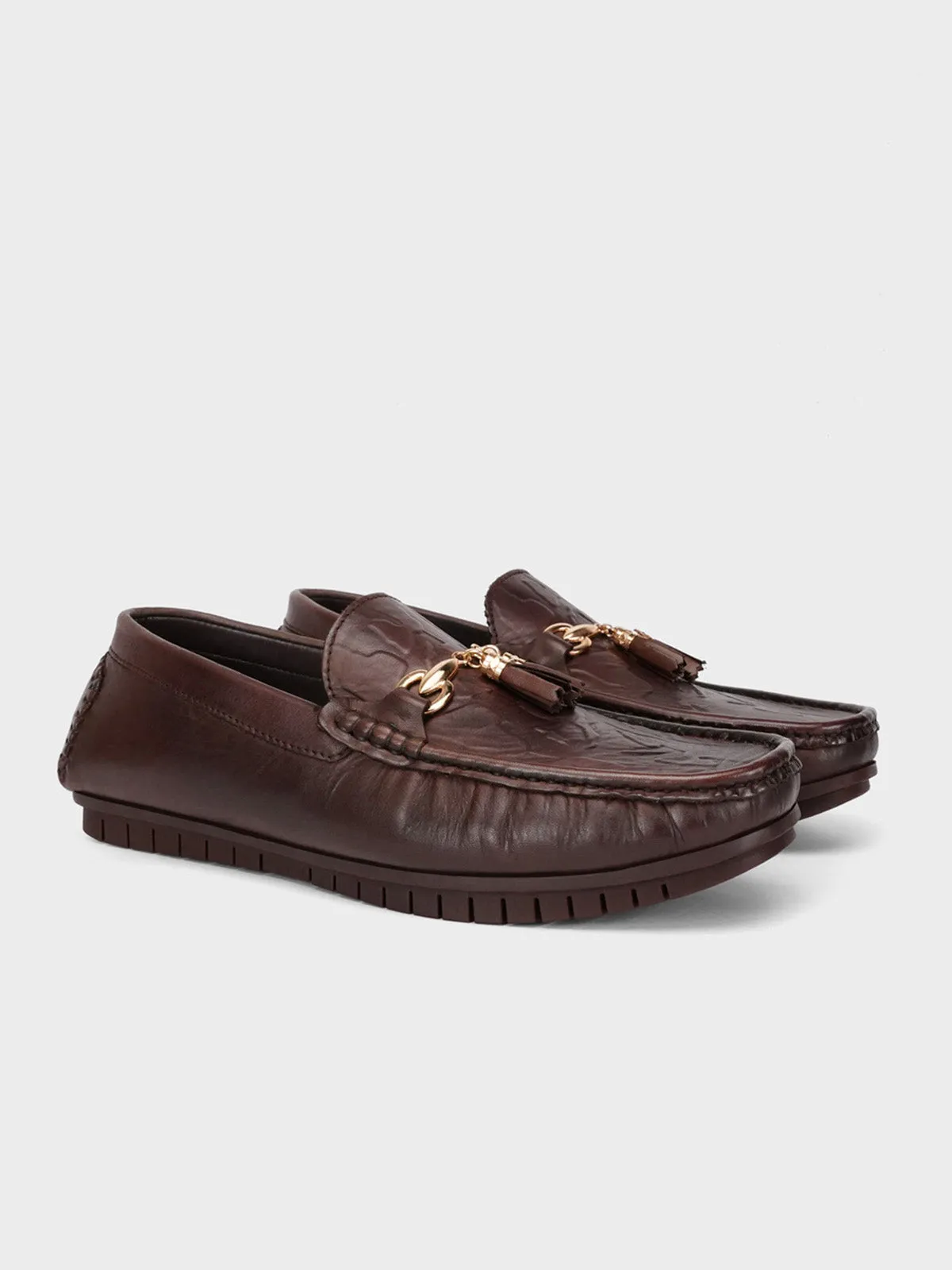 Mens "OBERON" Comfy Slip on Moccasins