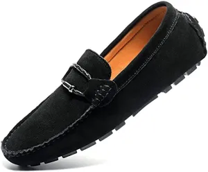 Men's Suede Driving Moccasins Loafer