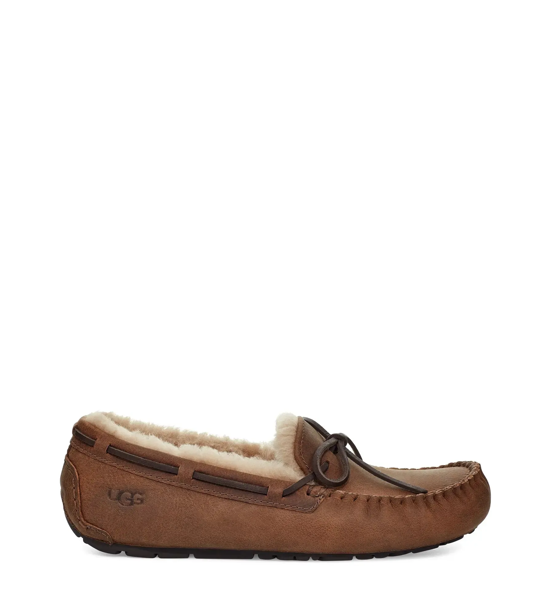 Men’s UGG Olsen (Leather) – Classic Loafer Meets Cozy Slipper