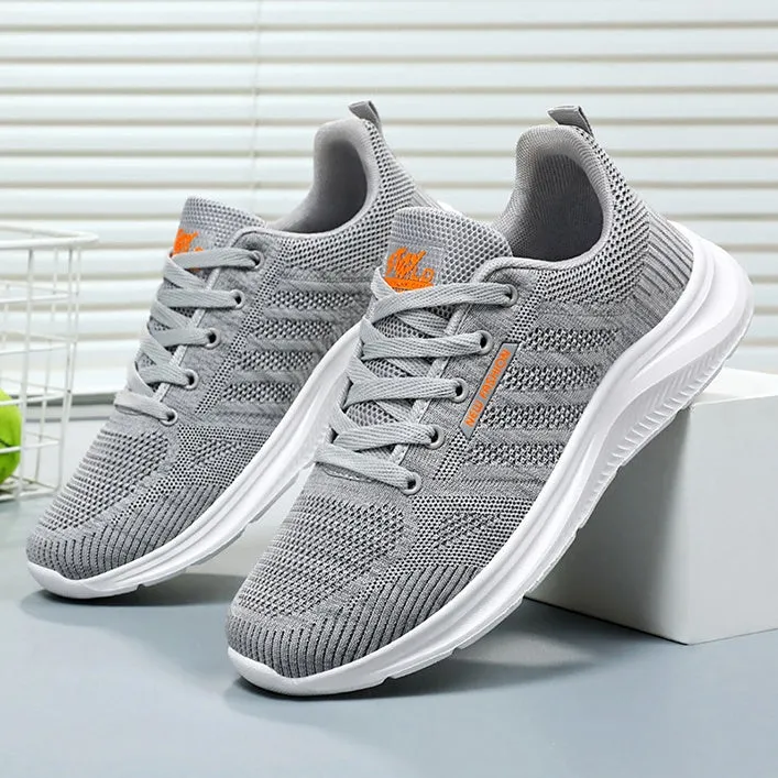 Minimalist Knitted Casual trainer Sneakers for Men's Everyday Style