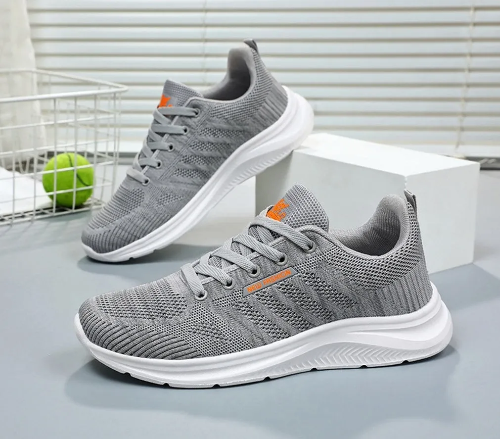 Minimalist Knitted Casual trainer Sneakers for Men's Everyday Style