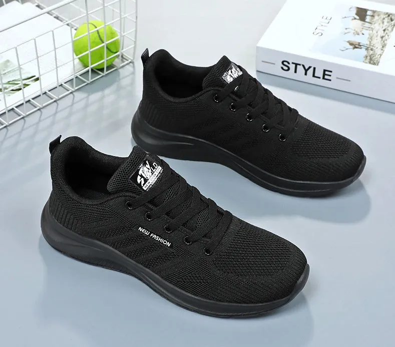 Minimalist Knitted Casual trainer Sneakers for Men's Everyday Style