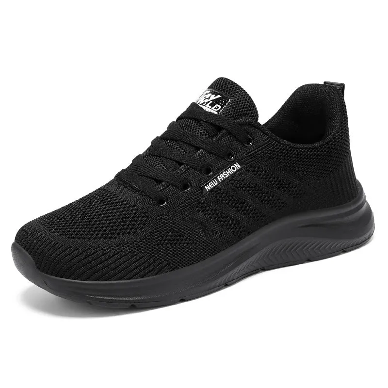 Minimalist Knitted Casual trainer Sneakers for Men's Everyday Style