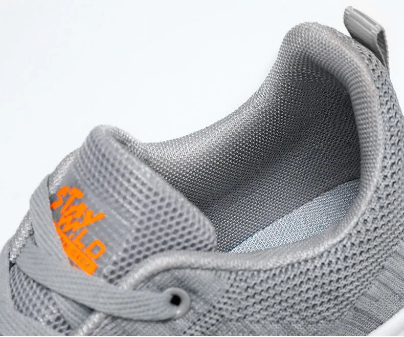 Minimalist Knitted Casual trainer Sneakers for Men's Everyday Style