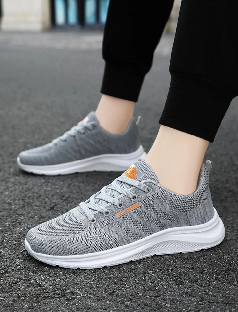 Minimalist Knitted Casual trainer Sneakers for Men's Everyday Style