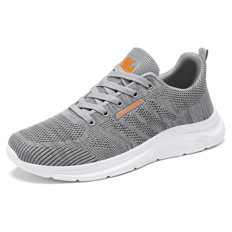 Minimalist Knitted Casual trainer Sneakers for Men's Everyday Style