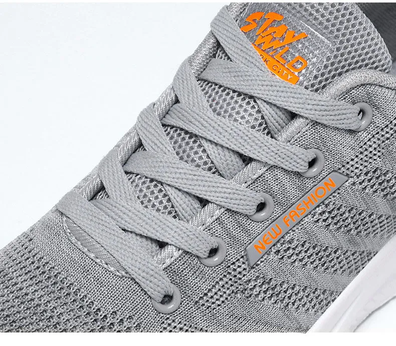 Minimalist Knitted Casual trainer Sneakers for Men's Everyday Style