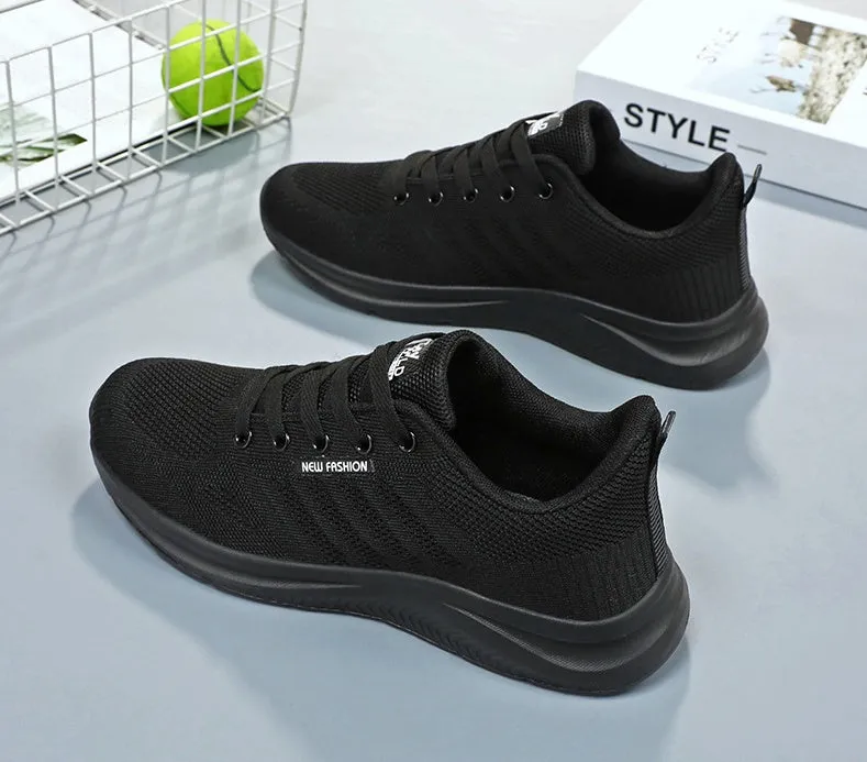 Minimalist Knitted Casual trainer Sneakers for Men's Everyday Style
