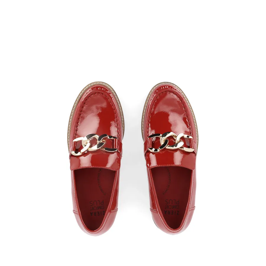 MISIMA W - RED PATENT LEATHER