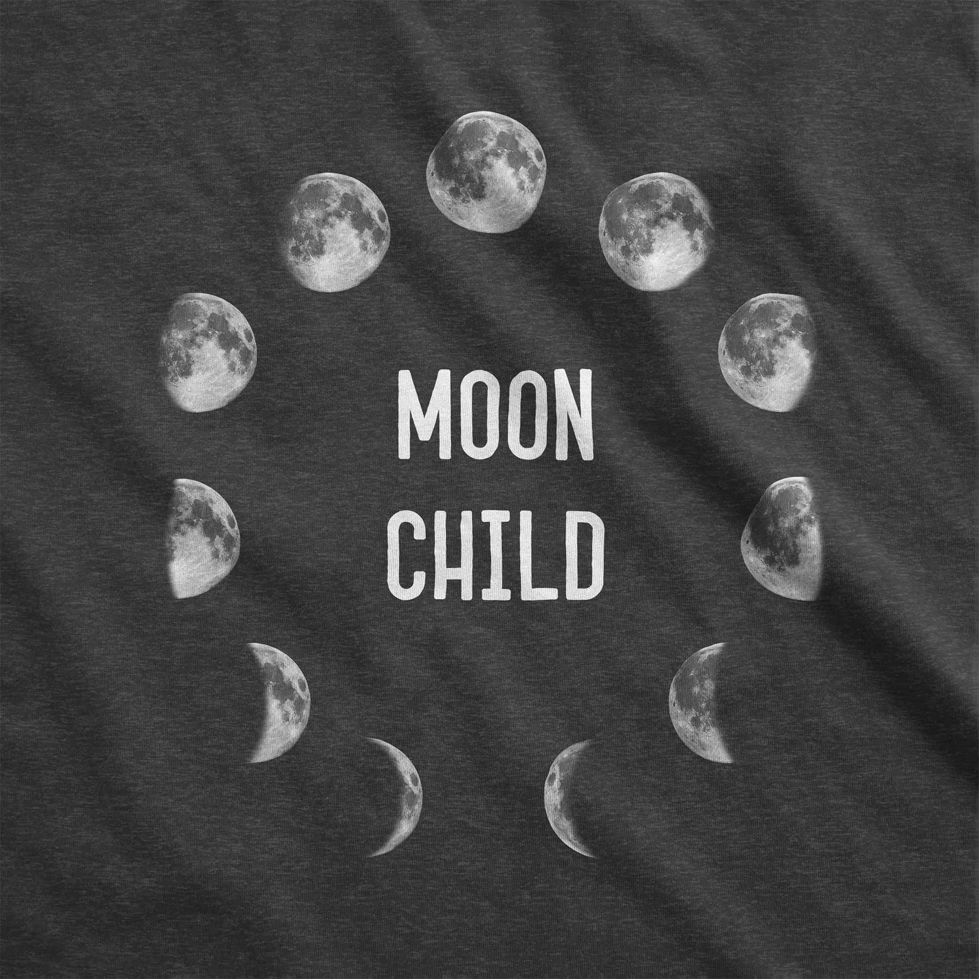 Moon Child - Women's Cropped Fleece Hoodie