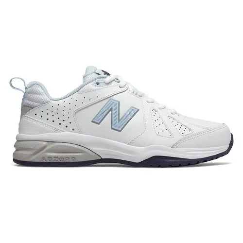 New Balance Womens WX624WB5 D Wide White/Air