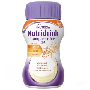 NUTRIDRINK Compact Fibre Vanilja 4x125 ml