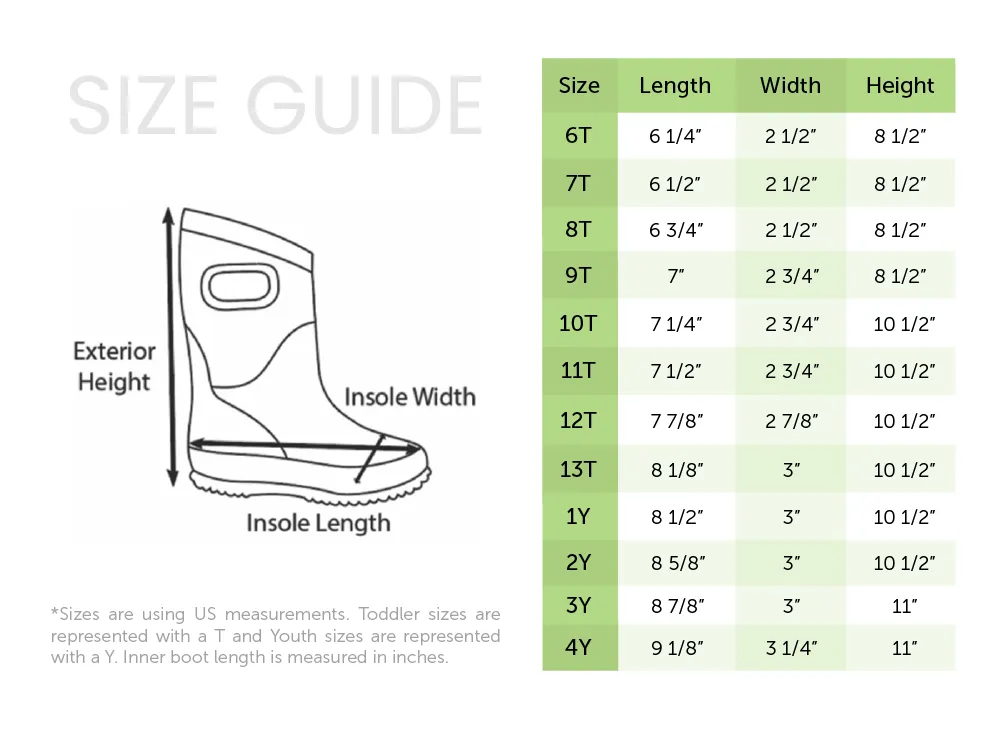 Oaki Kids Neoprene Rain & Snow Boots in San Antonio