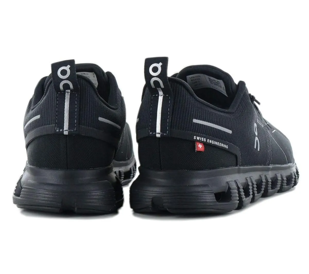 ON Running Cloud 6 WP Waterproof - Damen Sneakers Schuhe Black-Black 3WF10051043