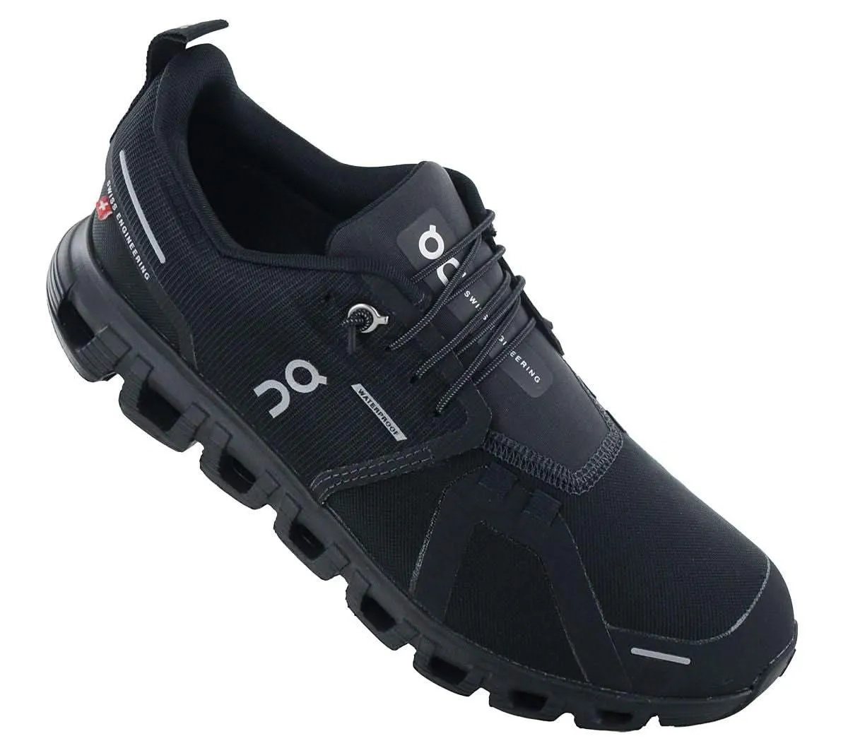 ON Running Cloud 6 WP Waterproof - Damen Sneakers Schuhe Black-Black 3WF10051043