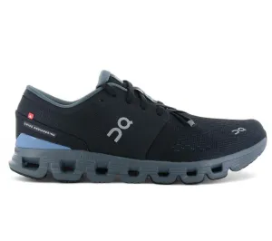 ON Running Cloud X 4 - Herren Sneakers Schuhe Black-Chambray 3ME30041446 6
