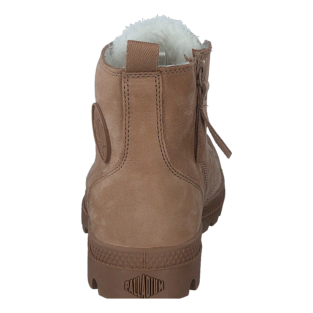 Pampa Hi Zip Wl Nude Brown